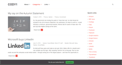 Desktop Screenshot of cody1.co.uk